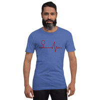 Load image into Gallery viewer, Wine life line, Unisex t-shirt
