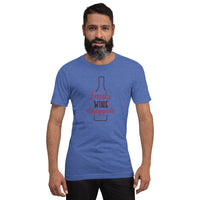 Load image into Gallery viewer, I make wine disappear, Unisex t-shirt
