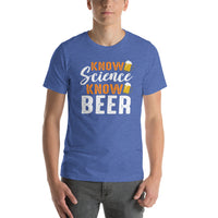 Load image into Gallery viewer, Know science, know beer, Unisex t-shirt
