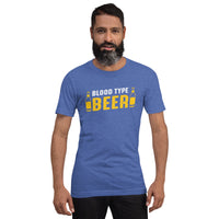 Load image into Gallery viewer, Blood type beer, Unisex t-shirt
