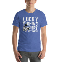 Load image into Gallery viewer, Lucky fishing shirt, do not wash, Unisex t-shirt
