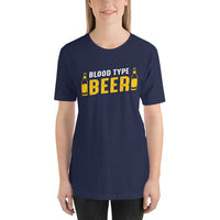 Load image into Gallery viewer, Blood type beer, Unisex T-shirt
