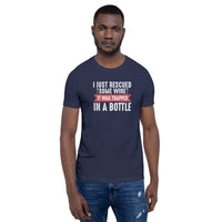 Load image into Gallery viewer, I just rescued some wine. It was trapped in a bottle. Unisex t-shirt
