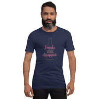 Load image into Gallery viewer, I make wine disappear, Unisex t-shirt
