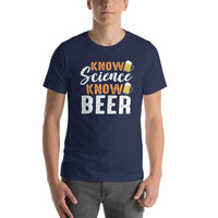 Load image into Gallery viewer, Know science, know beer, Unisex t-shirt
