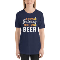 Load image into Gallery viewer, Know science, know beer, Unisex t-shirt
