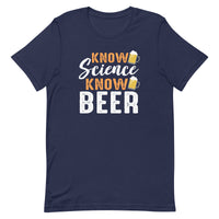 Load image into Gallery viewer, Know science, know beer, Unisex t-shirt
