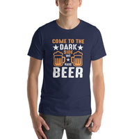 Load image into Gallery viewer, Come to the dark side, we have beer, Unisex t-shirt
