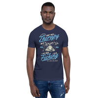 Load image into Gallery viewer, I don&#39;t need therapy, I just need to go fishing, Unisex t-shirt
