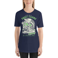Load image into Gallery viewer, It&#39;s all about fishing, Unisex t-shirt
