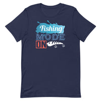 Load image into Gallery viewer, Fishing mode on, Unisex t-shirt
