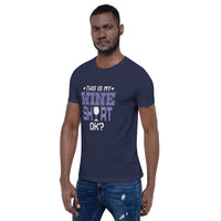 Load image into Gallery viewer, This is my wine shirt, ok? Unisex t-shirt
