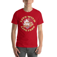 Load image into Gallery viewer, Live Wild, Live Free, Unisex t-shirt
