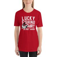Load image into Gallery viewer, Lucky fishing shirt, do not wash, Unisex t-shirt
