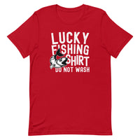 Load image into Gallery viewer, Lucky fishing shirt, do not wash, Unisex t-shirt
