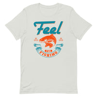 Load image into Gallery viewer, Feel the fishing, Unisex t-shirt
