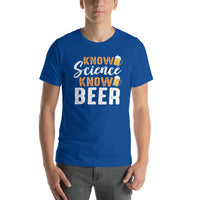 Load image into Gallery viewer, Know science, know beer, Unisex t-shirt
