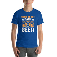 Load image into Gallery viewer, Come to the dark side, we have beer, Unisex t-shirt
