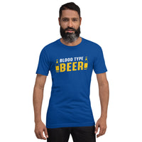 Load image into Gallery viewer, Blood type beer, Unisex t-shirt

