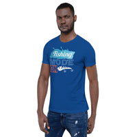 Load image into Gallery viewer, Fishing mode on, Unisex t-shirt
