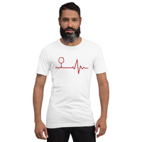 Load image into Gallery viewer, Wine life line, Unisex t-shirt
