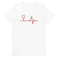 Load image into Gallery viewer, Wine life line, Unisex t-shirt
