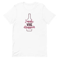 Load image into Gallery viewer, I make wine disappear, Unisex t-shirt
