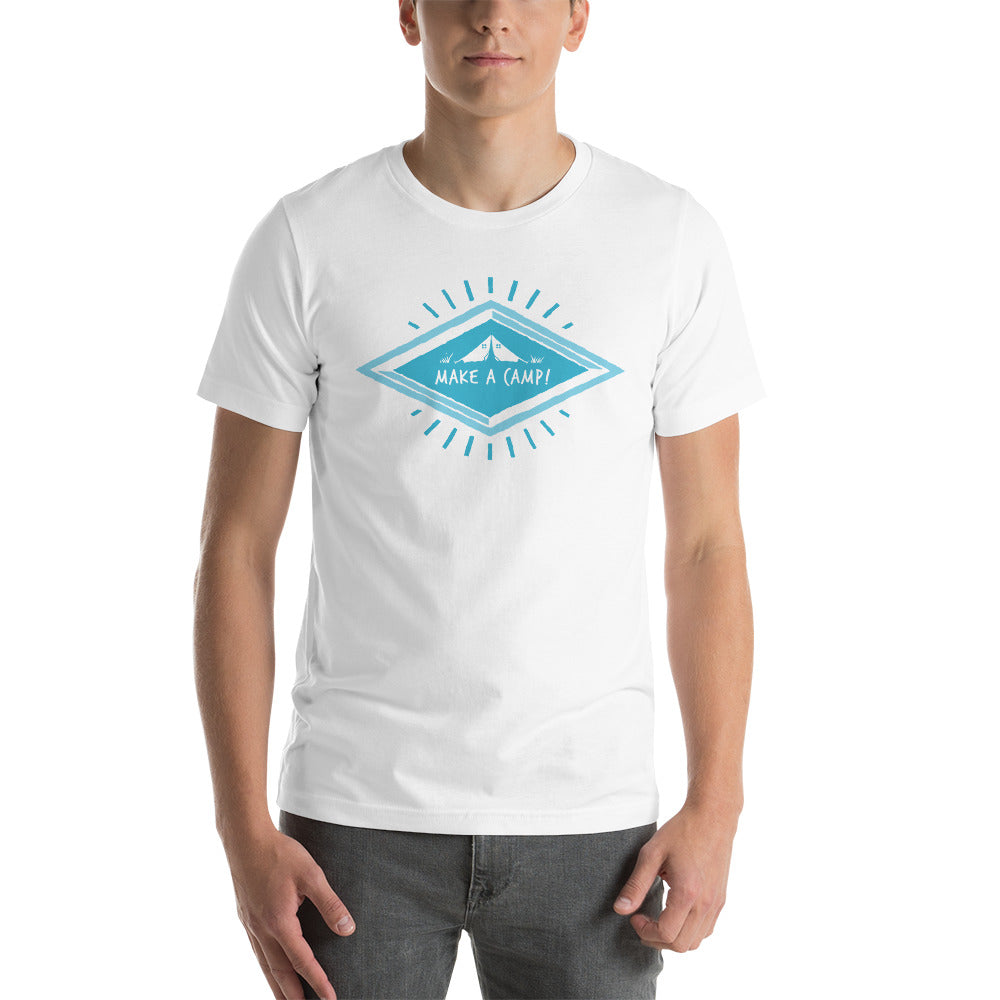 Make a camp, Unisex t-shirt