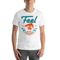 Load image into Gallery viewer, Feel the fishing, Unisex t-shirt
