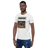 Load image into Gallery viewer, The best view comes after the hardest clime, Unisex t-shirt

