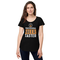 Load image into Gallery viewer, Professional beer taster, Women’s round neck tee
