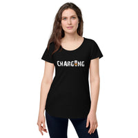 Load image into Gallery viewer, Charging, Women’s round neck tee
