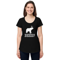 Load image into Gallery viewer, Beer? Women’s T-Shirt
