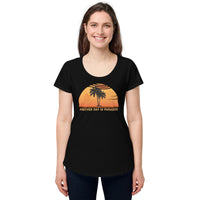 Load image into Gallery viewer, Another day in paradise, Women’s round neck tee
