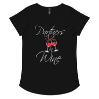 Load image into Gallery viewer, Partners in Wine, Women’s round neck tee
