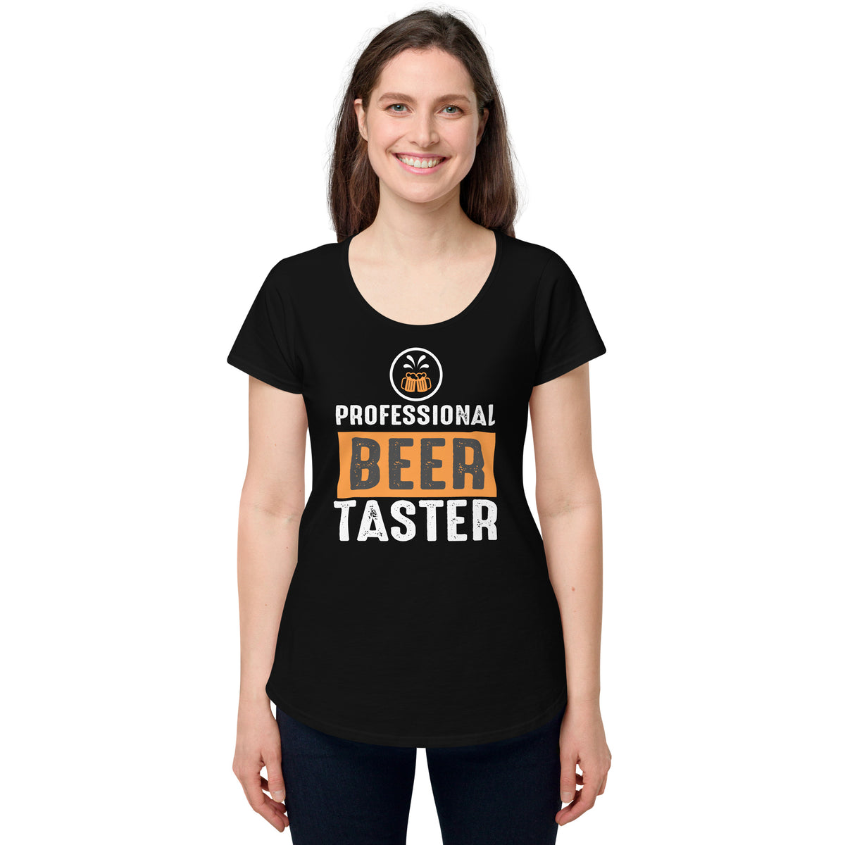 Professional beer taster, Women’s round neck tee