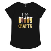 Load image into Gallery viewer, I do crafts. Women’s round neck tee
