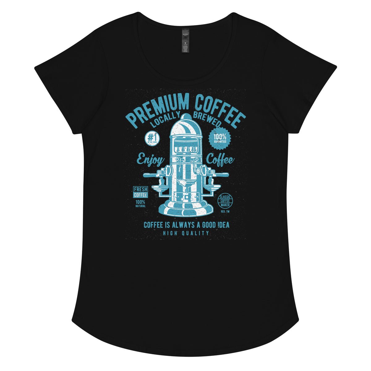 Classic coffee maker, Women’s round neck tee