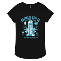 Load image into Gallery viewer, Classic coffee maker, Women’s round neck tee
