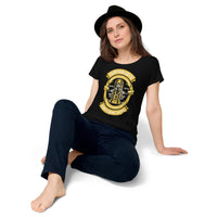 Load image into Gallery viewer, Enjoy your coffee, Women’s round neck tee
