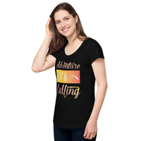 Load image into Gallery viewer, Adventure is calling, Women’s round neck tee
