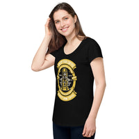 Load image into Gallery viewer, Enjoy your coffee, Women’s round neck tee
