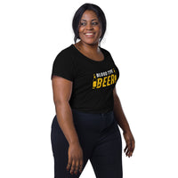 Load image into Gallery viewer, Blood type beer, Women’s round neck tee

