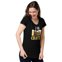 Load image into Gallery viewer, I do crafts. Women’s round neck tee
