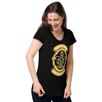 Load image into Gallery viewer, Enjoy your coffee, Women’s round neck tee
