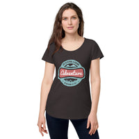 Load image into Gallery viewer, Life is either a daring adventure or nothing at all, Women’s round neck tee

