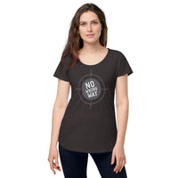Load image into Gallery viewer, No wrong way, Women’s round neck tee
