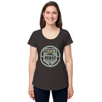 Load image into Gallery viewer, Team nomad adventure, Women’s round neck tee
