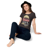Load image into Gallery viewer, Let&#39;s get lost somewhere, Women’s round neck tee
