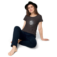 Load image into Gallery viewer, No wrong way, Women’s round neck tee

